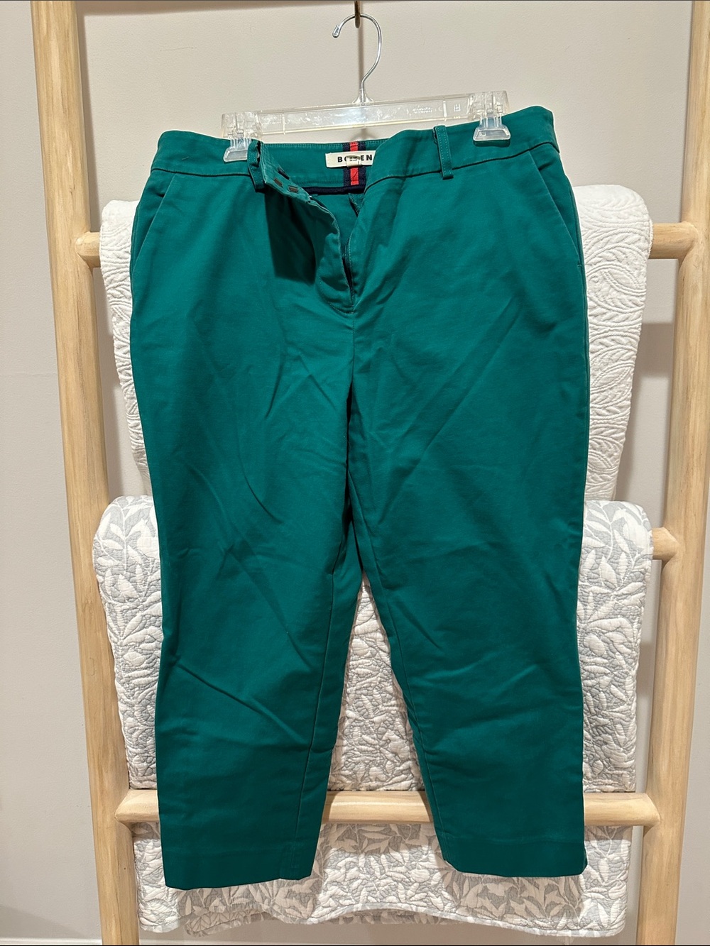 Boden Richmond Teal Green Dress Pants